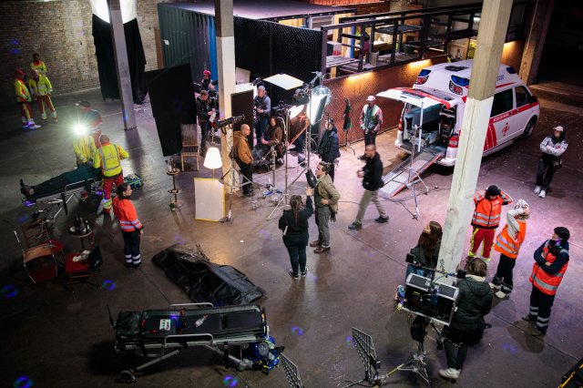 &amp;nbsp;
Arbeit am Filmprojekt